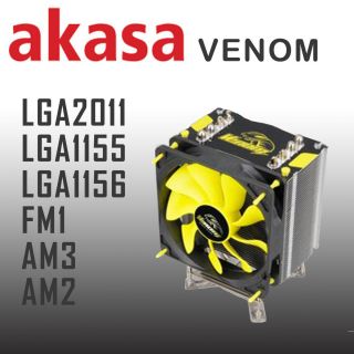 Venom Extreme Performance CPU Cooler LGA 2011 1155 1156 FM1 AM3