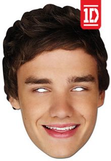 Official Licensed Liam Payne One Direction Card Mask 1D Harry Louis