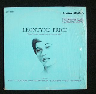 RCA Victor Records LSC 2506 Leontyne Price One of The Most Beautiful