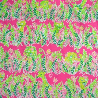 Lilly Pulitzer Fabric Millionaires Row 2 yds Free SHIP
