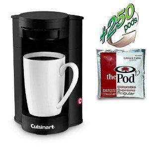 Cuisinart 1 Cup Coffeemaker 250 Colombia Pods