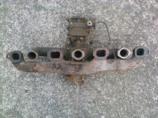 Chevy 235 261 Intake Exhaust Manifold Carb Core