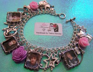 Liam Payne One Direction Picture Charm Bracelet