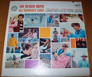 The Beach Boys Mono All Summer Long T 2110 Capitol Records 12 LP