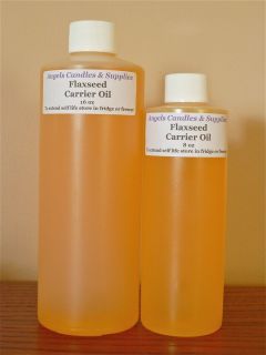 Carrier Oil Cold Pressed ★ Linseed Oil 1 2 4 8 16 oz ★