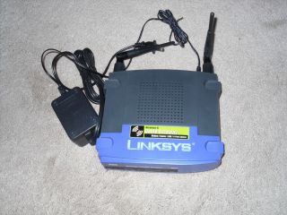 Linksys WCG200 54 Mbps 4 Port 10 100 Wireless G Router