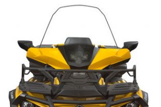 Black Can Am Outlander 2012 2013 LINQ 4 inch Front Rear Extensions