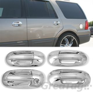 FOR LINCOLN NAVIGATOR FORD EXPEDITION CHROME PAINTED DOOR HANDLE COVER