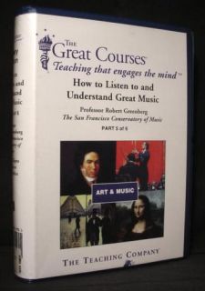 Teaching Company Listen Understand Great Music 5 Audio