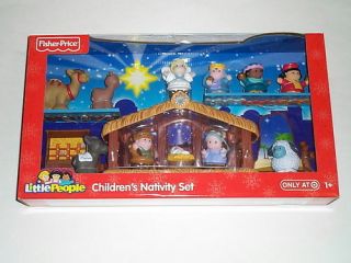 Little People Fisher Price Childrens Nativity Set