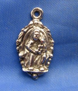 Vintage Religious Medal Charm