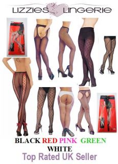 Fish Net Fence Net 15D Suspender Tights Smooth Knit Pointed Heel