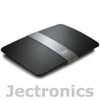 New Cisco Linksys N900 E4200V2 4 Port 450 Mbps Dual Band Wireless WiFi