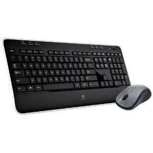 Logitech MK520 Wireless Combo Keyboard Palm PAL Laser Mouse Black