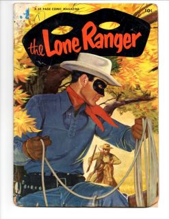 Lone Ranger Vol 1 74 1954 Golden Age Dell Comics Highly Collectible