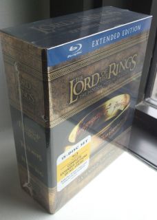 The Lord of The Rings The Motion Picture Trilogy 15 Disc Blu Ray 2012