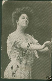 Old Postcard of Agua Nupcial with Tina Di Lorenzo