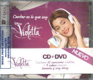CD DVD Set Violetta Cantar ES Lo Que Soy SEALED New 2012