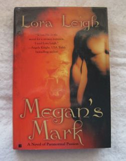 Megans Mark Paranormal Passion by Lora Leigh 2006 Hardcover HBDJ BCE