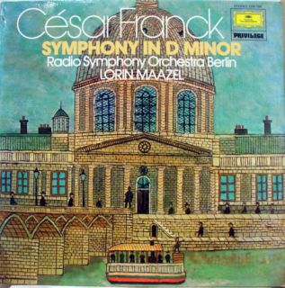 Lorin Maazel Franck Symphony in D Minor LP VG 2535 156 Vinyl German
