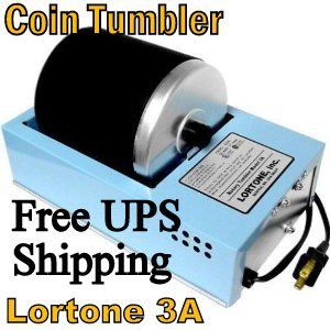 Coin Tumbler for Metal Detector Finds Lortone 3A