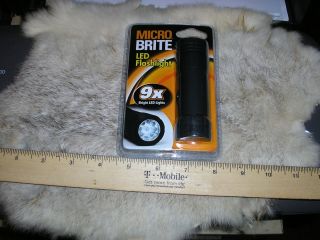 Micro Brite LED Flashlight NIP