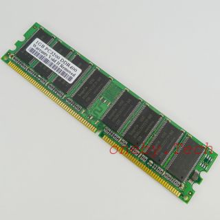 DDR400 DDR1 184pin Non ECC DIMM Low Density Desktop Memory 1GB