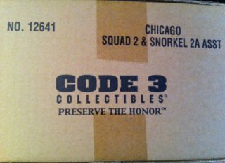 Code 3 1 64 Chicago Luverne Squad 2 and 2A Snorkel Set Both Trucks New