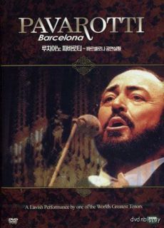 Luciano Pavarotti Recital in Barcelona DVD New Live