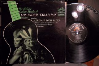 12 Los Indios Tabajaras Mellow Guitar Moods VG PS