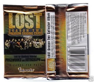 Lost Season 2 Trading Card Pack Fresh from Box