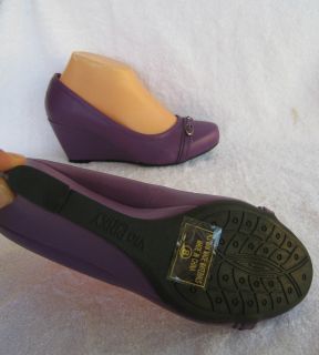 Purple Women Platforms Wedges Shoes US Size 5 10