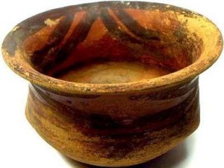 Amazing Ancient Chinese Painted Earthenware Bowl 2000BC
