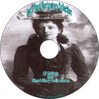 Lucy Maud Montgomery Collection 17 ebooks on CD Kindle Nook Mobi EPUB