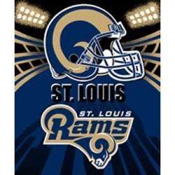 50x60 Saint Louis Rams Fleece Blanket Officially Licensed Throw NFL St