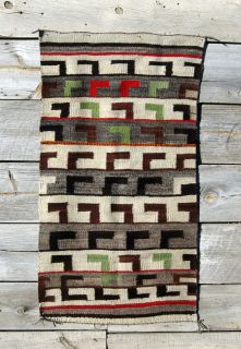 1930 Saddle Blanket NAVAJO Native American Indian rug Navaho Textile