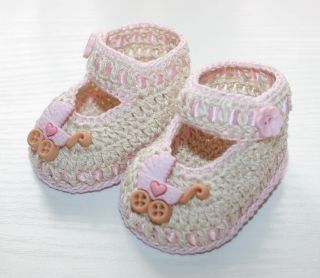 Luxurious Crochet Booties for Reborn Baby Doll