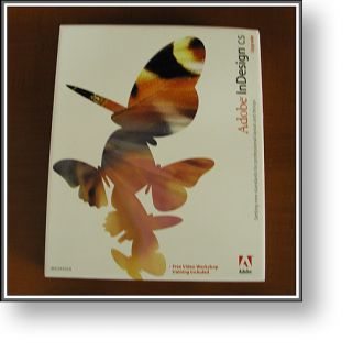 Adobe InDesign CS Upgrade for Mac 2 x or Earlier Great Condition
