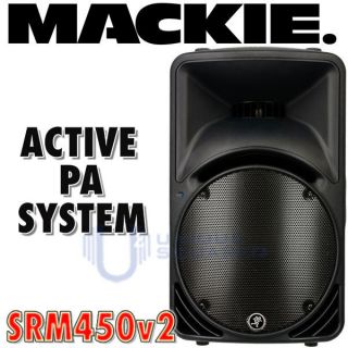 Mackie SRM450V2 SRM450 SRM 450 V2 Active PA Loudspeaker w $50 Rebate