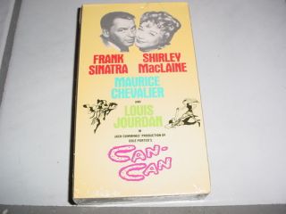Can Can Frank Sinatra Shirley MacLaine 1960 Factory SEALED VHS CBS Fox