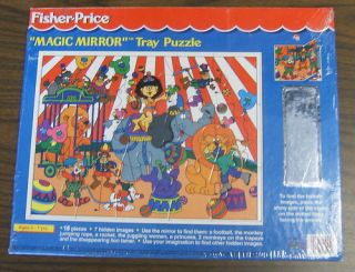 Magic Mirror Fisher Price Frame Tray Puzzle Orig Seal
