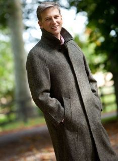 Magee Donegal Tweed Overcoat Raglan Sleeve All Sizes