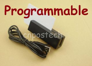 Programmable USB Magnetic Stripe Credit Card Reader 3TK