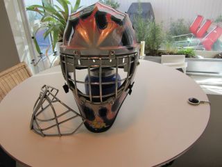 RARE Armadilla Goalie Mask Helmet