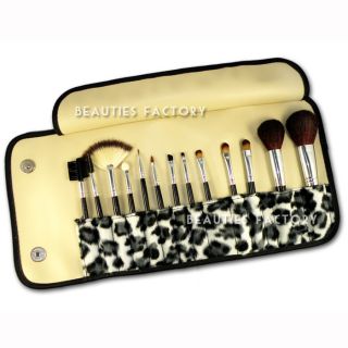Leopard Design Makeup Tools Brushes x 13pcs 306