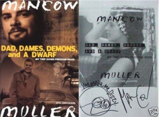 Mancow Muller Signed Dad Dames Demons 1st 1st HC