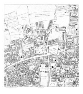 St Lukes Old Street London Map 1813 1 5