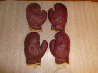 Pair Of Rare Collectable Rocky Marciano Benlee Signature Model