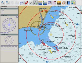 MARINE DIGITAL GPS CHART PLOTTER NAVIGATION SYSTEM TIDES AIS SOFTWARE