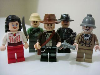 Minifigs Minifigures Lot Indiana Jones Marion Ravenwood Russian Guard